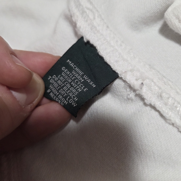 Ralph Lauren White Jean Jacket - Picture 4 of 5